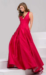 Jovani 47221 Crimson