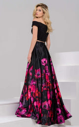 Jovani 47667 Black Multi