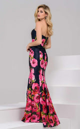 Jovani 47807 Navy Multi