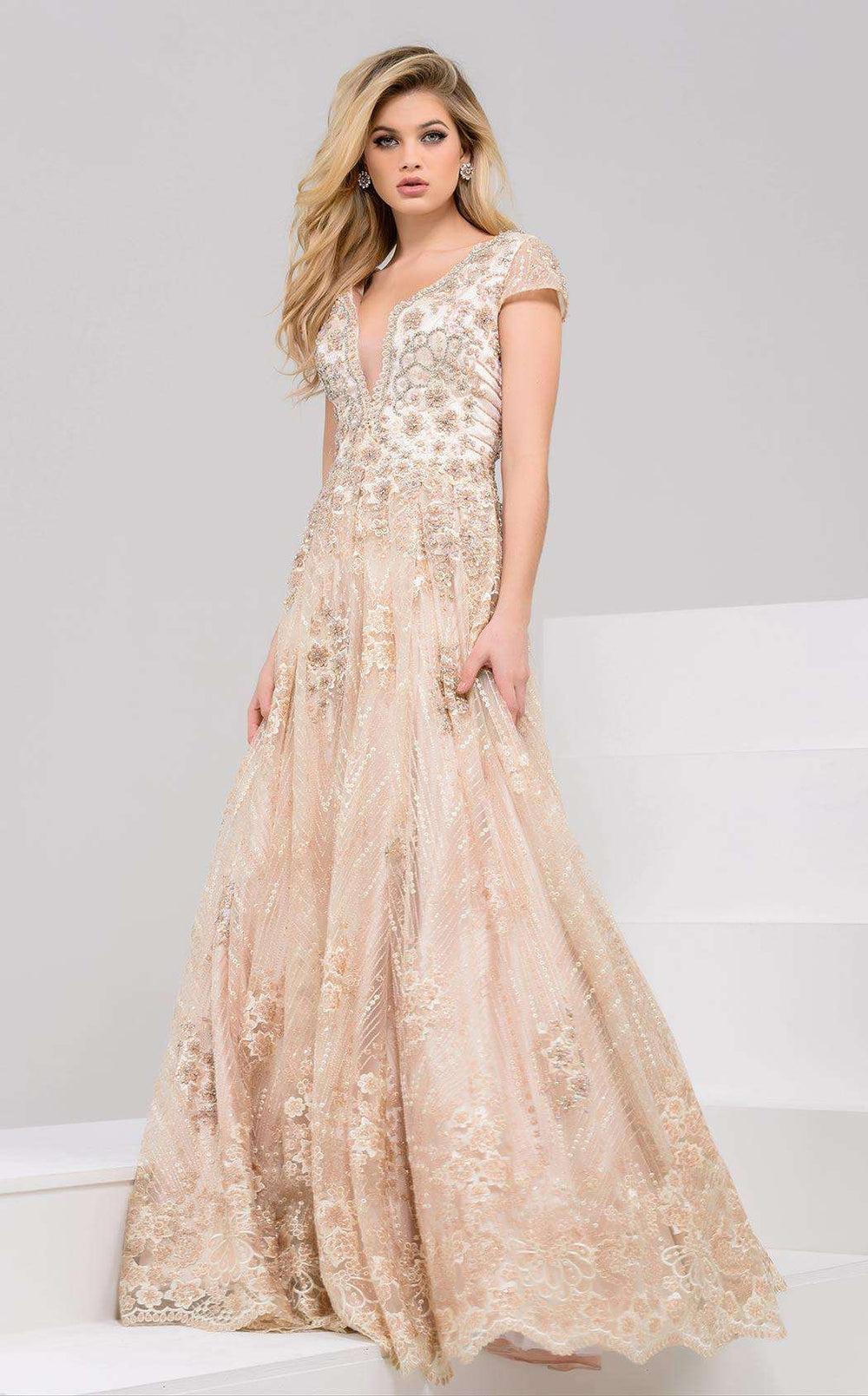 Jovani 48943 Gold