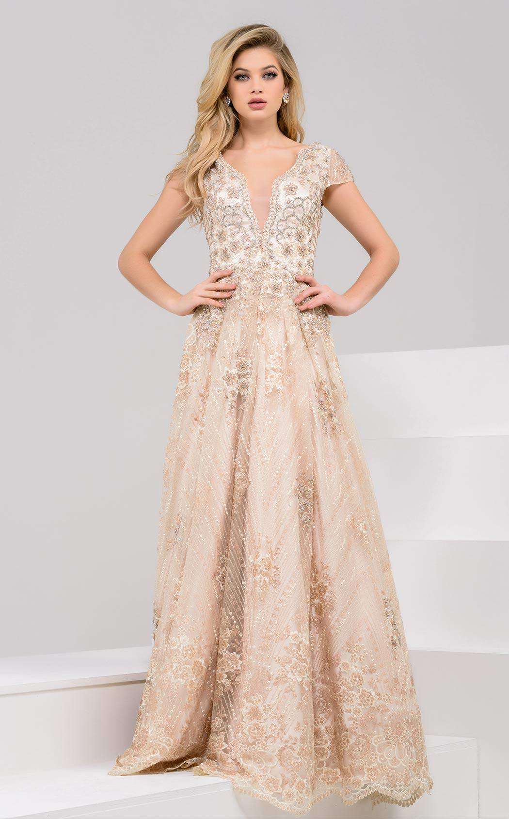 Jovani 48943 Gold