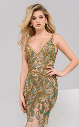 Jovani 48955 Nude/Multi