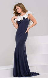 Jovani 50332 Ivory/Charcoal