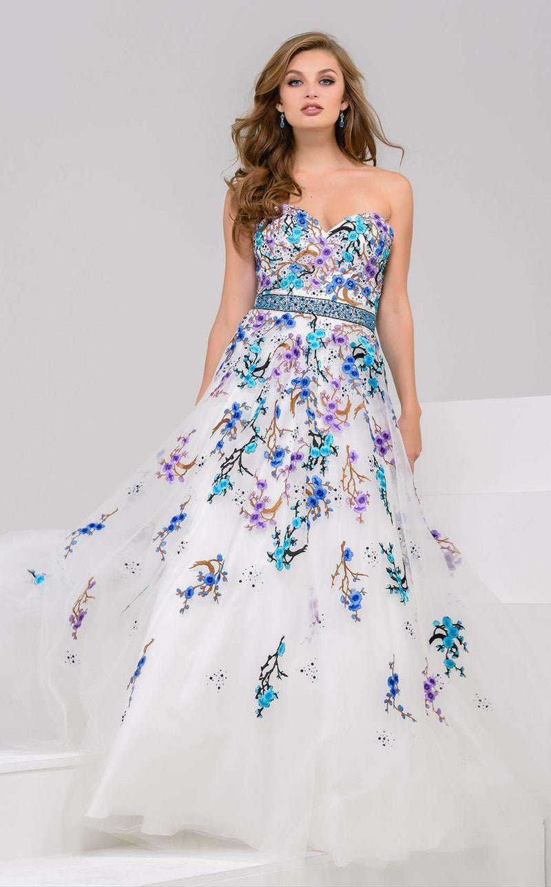 Jovani 50551 White/Multi