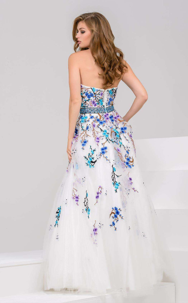 Jovani 50551 White/Multi