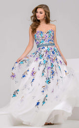 Jovani 50551 White/Multi