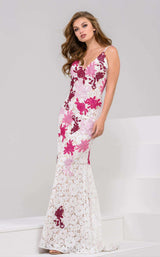 Jovani 50694 White Multi