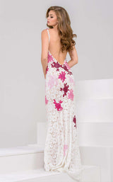 Jovani 50694 White Multi