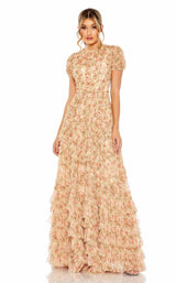 Mac Duggal 8045 Beige Multi