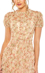 Mac Duggal 8045 Beige Multi
