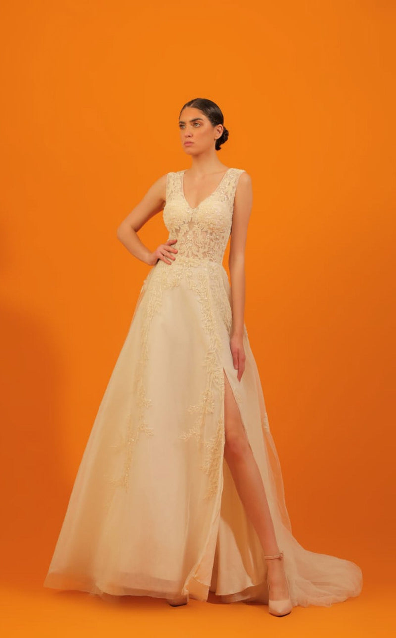 Edward Arsouni Couture 804 Ivory