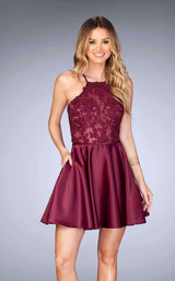 La Femme 25202 Burgundy