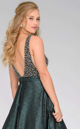 Jovani 49220 Black/Green