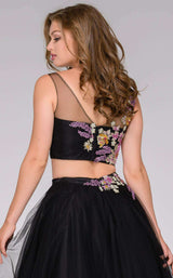 Jovani 49321 Black Multi