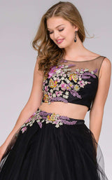 Jovani 49321 Black Multi