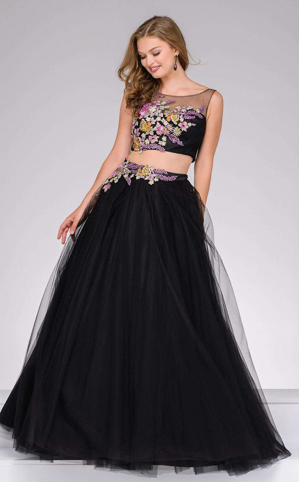 Jovani 49321 Black Multi