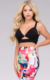 Jovani 49328 Black Multi