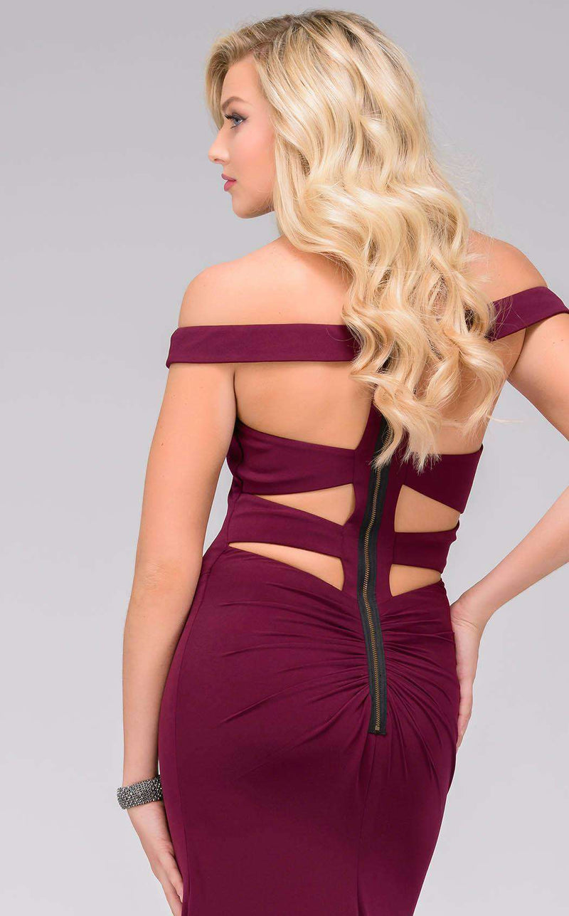 Jovani 49369 Bordeaux