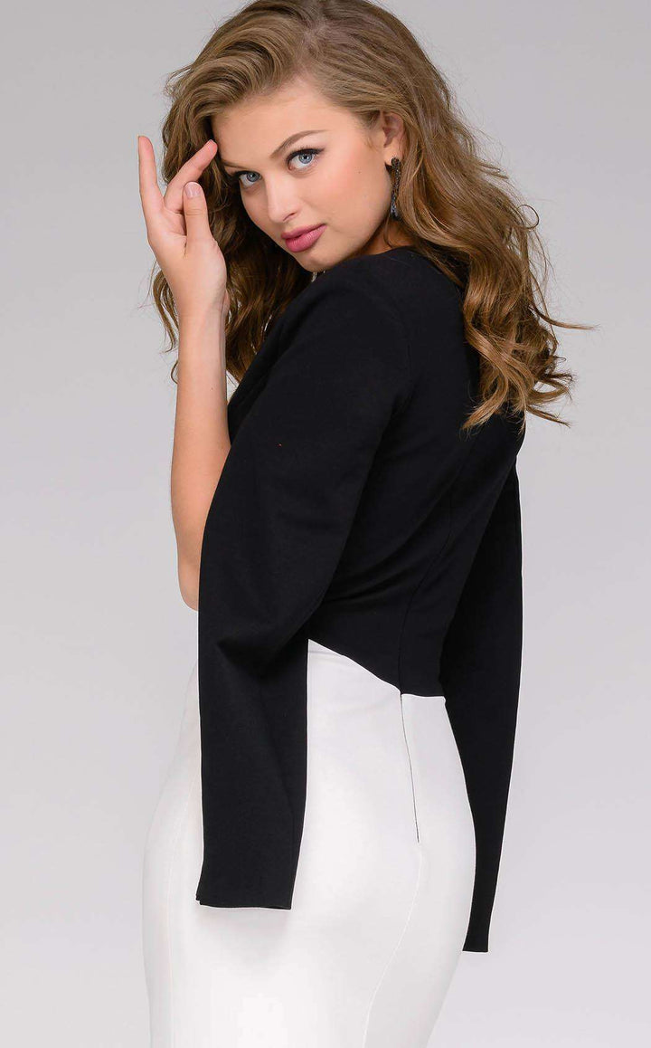 Jovani 49644 Black/Ivory