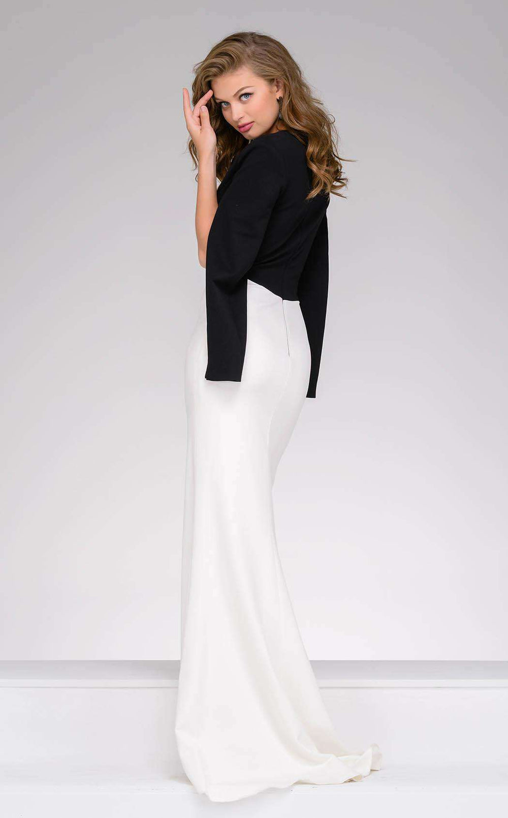 Jovani 49644 Black/Ivory