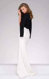 Jovani 49644 Black/Ivory