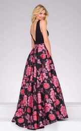 Jovani 49911 Black Multi