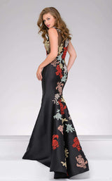 Jovani 46901 Black Multi