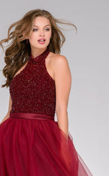 Jovani 47001 Burgundy