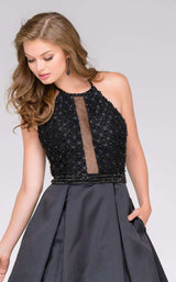 Jovani 47020 Black Multi