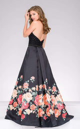 Jovani 47020 Black Multi