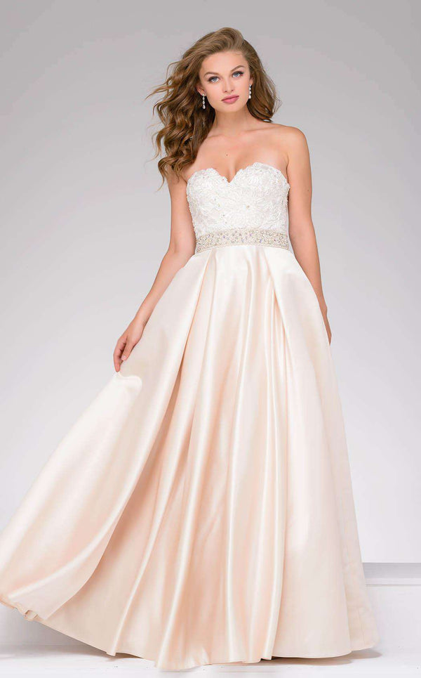 Jovani 47738 Champagne