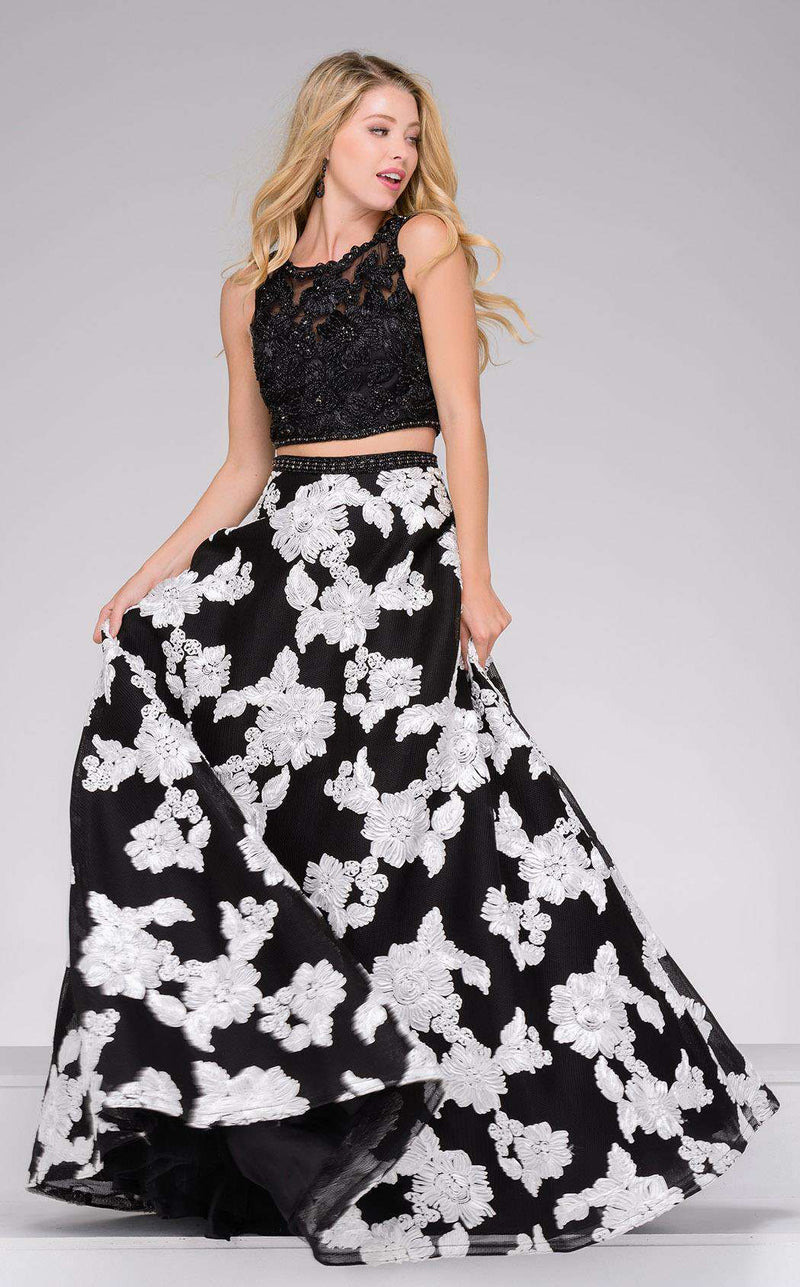 Jovani 47746 Black/White
