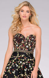 Jovani 47749 Black Multi