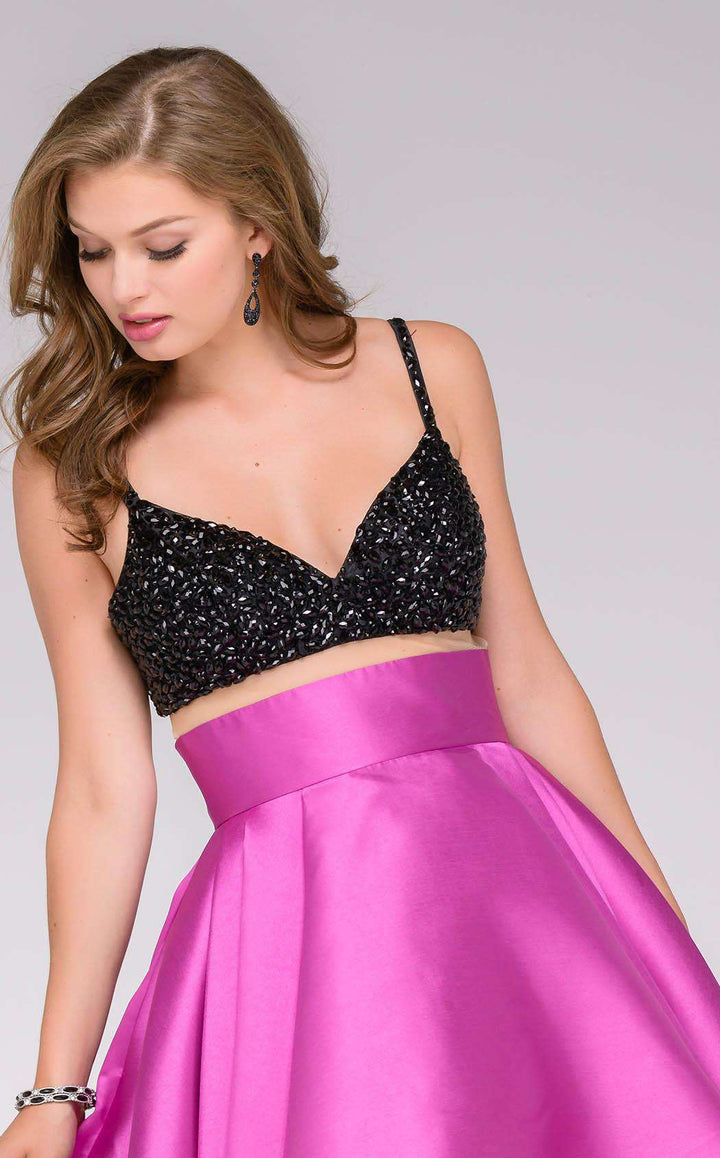 Jovani 47862 Black/Purple