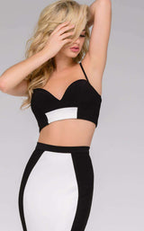 Jovani 47957 Black/White