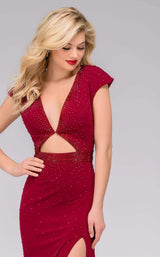 Jovani 48132 Burgundy