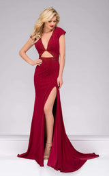 Jovani 48132 Burgundy