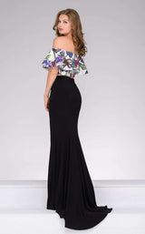 Jovani 48382 Black Multi