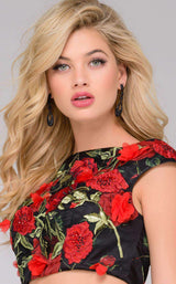 Jovani 48424 Red/Black