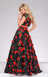 Jovani 48424 Red/Black