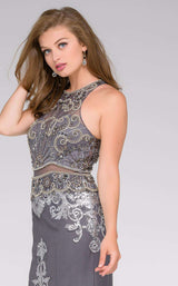 Jovani 48638 Charcoal