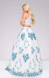 Jovani 48708 White Multi
