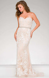 Jovani 48724 Ivory/Nude