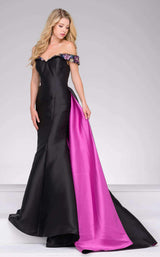 Jovani 48747 Black Multi