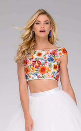 Jovani 48790 White Multi