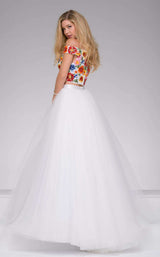 Jovani 48790 White Multi