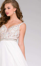 Jovani 48813 Ivory