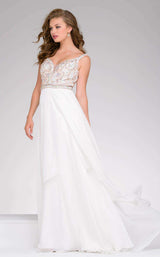 Jovani 48813 Ivory
