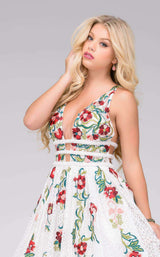 Jovani 48891 Off White/Multi