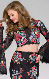 Jovani 48903 Black Multi